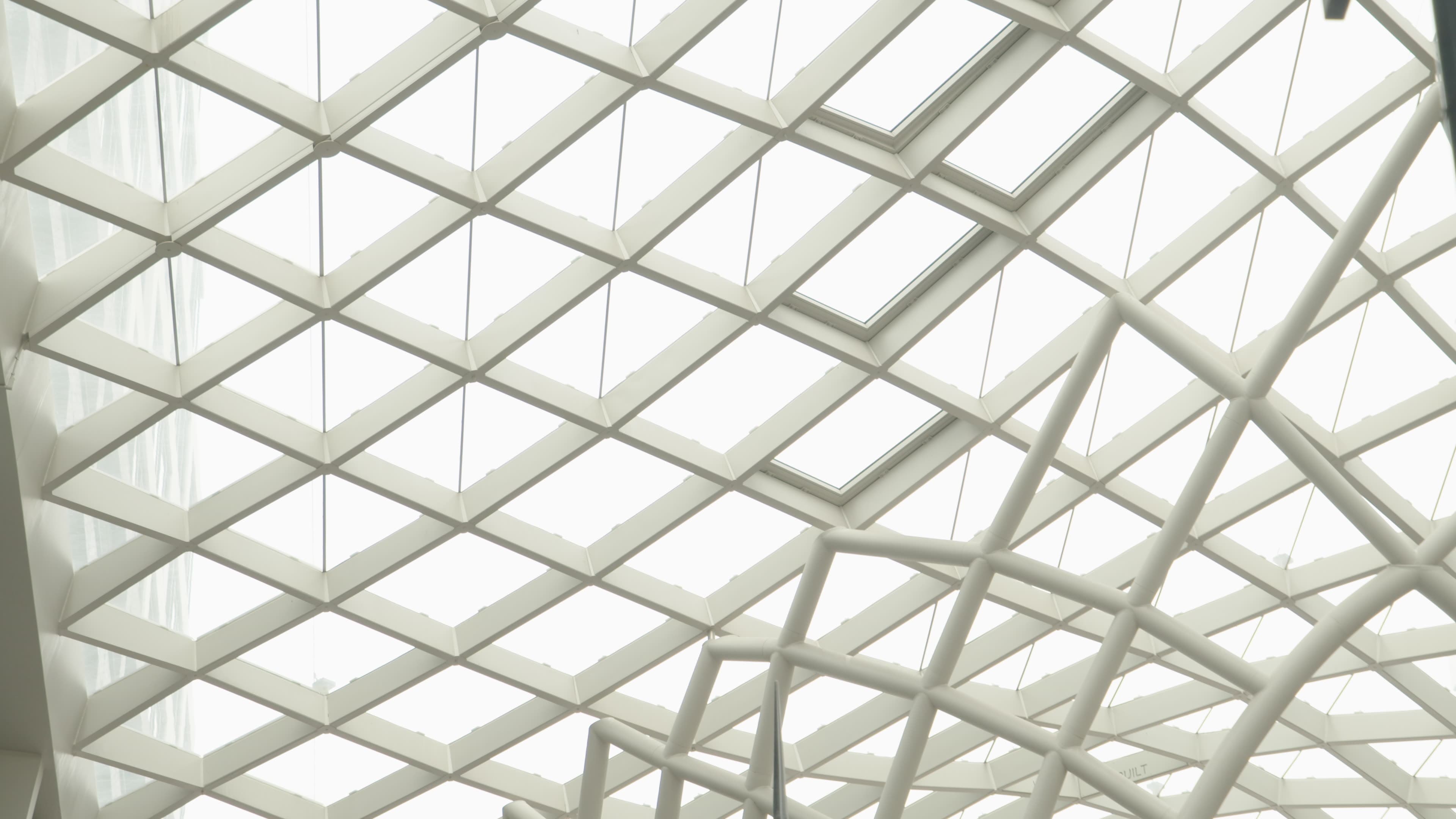 Architectural lattice ceiling, Toronto