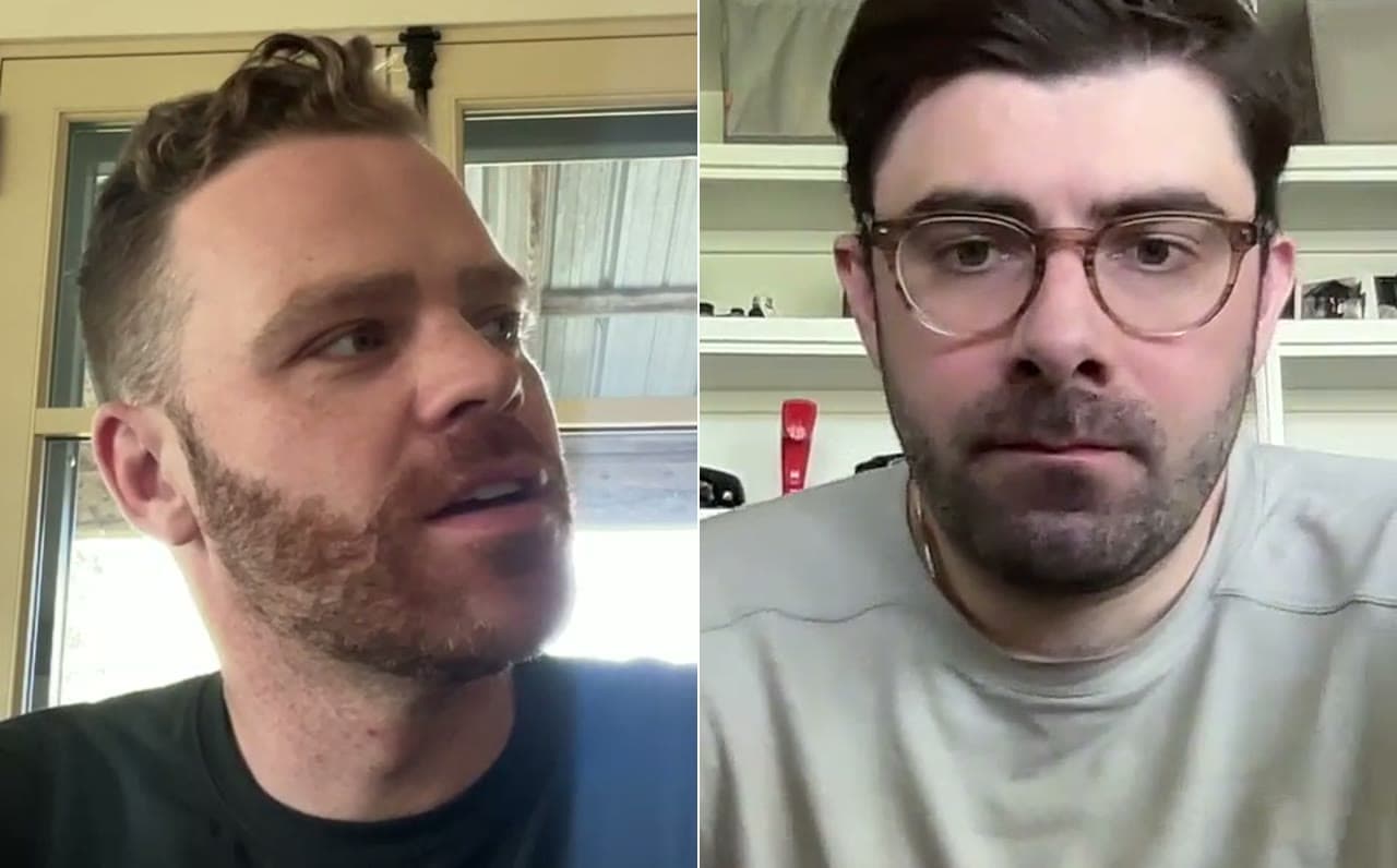 A live founder interview call in progress